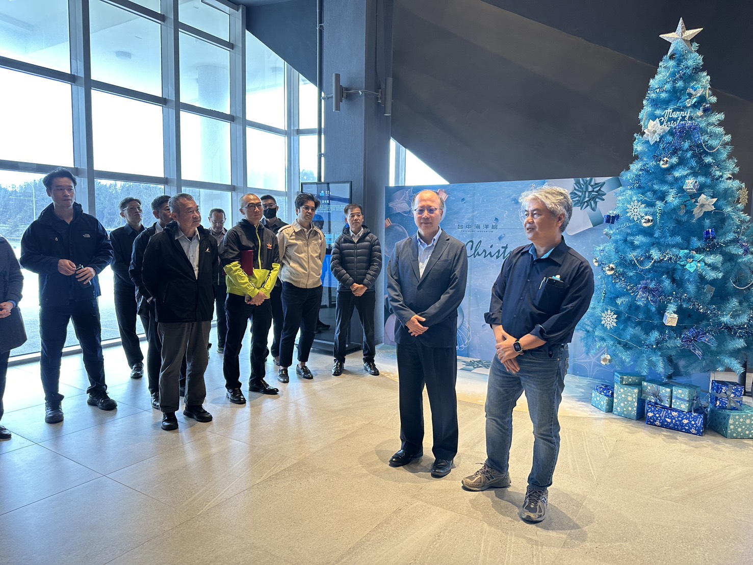 本總隊前往臺中海洋館參訪交流