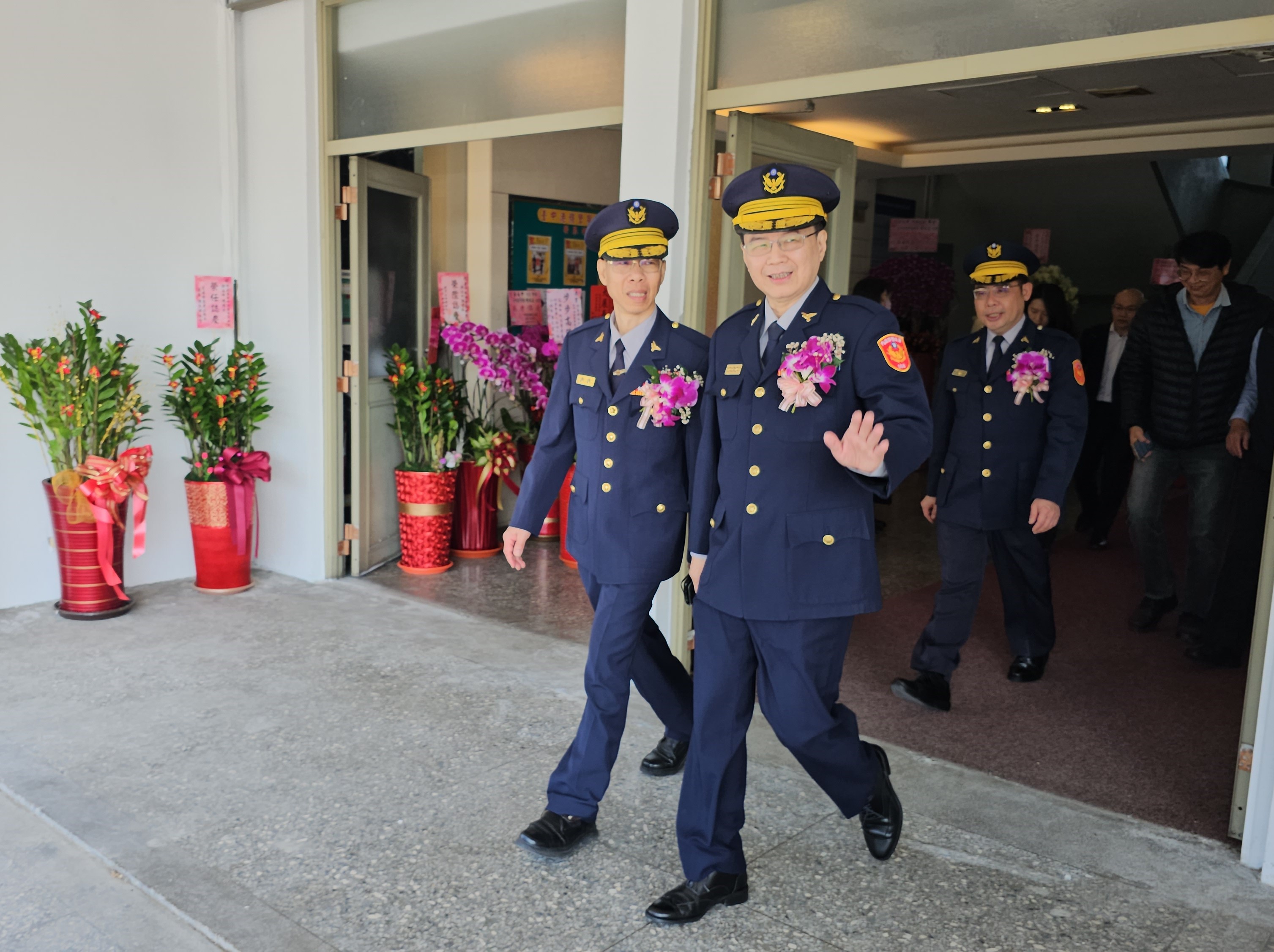 卸、新任總隊長交接典禮