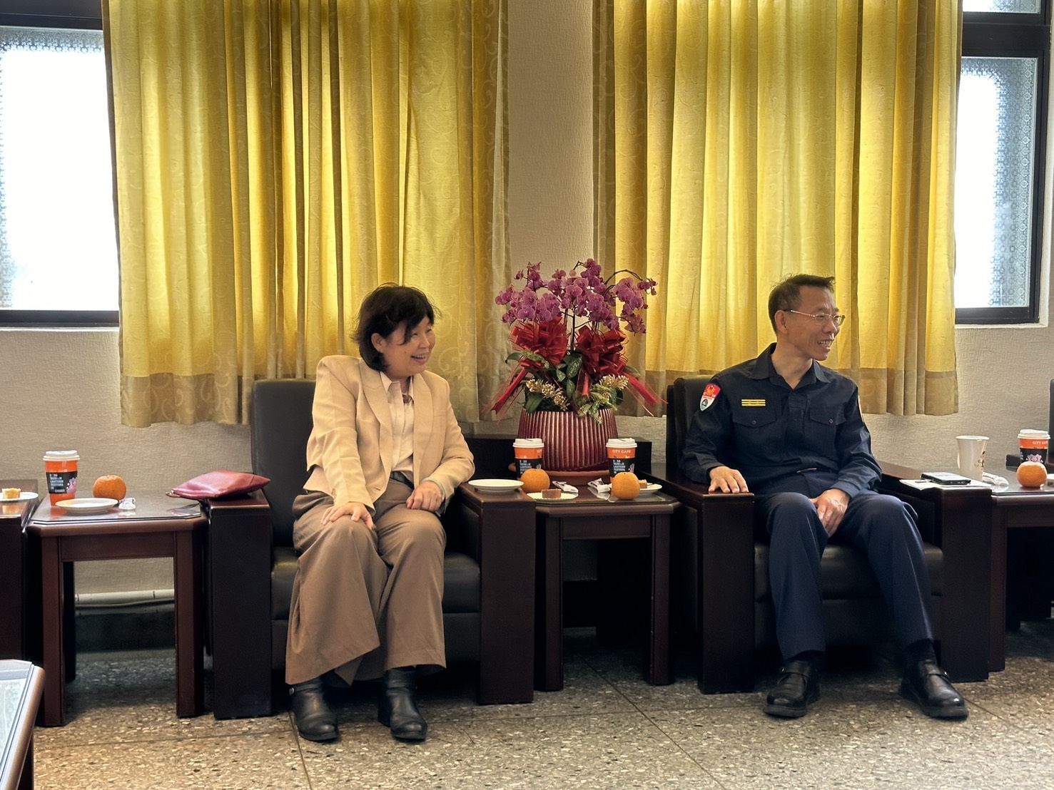 財政部關務署臺中關做客本總隊