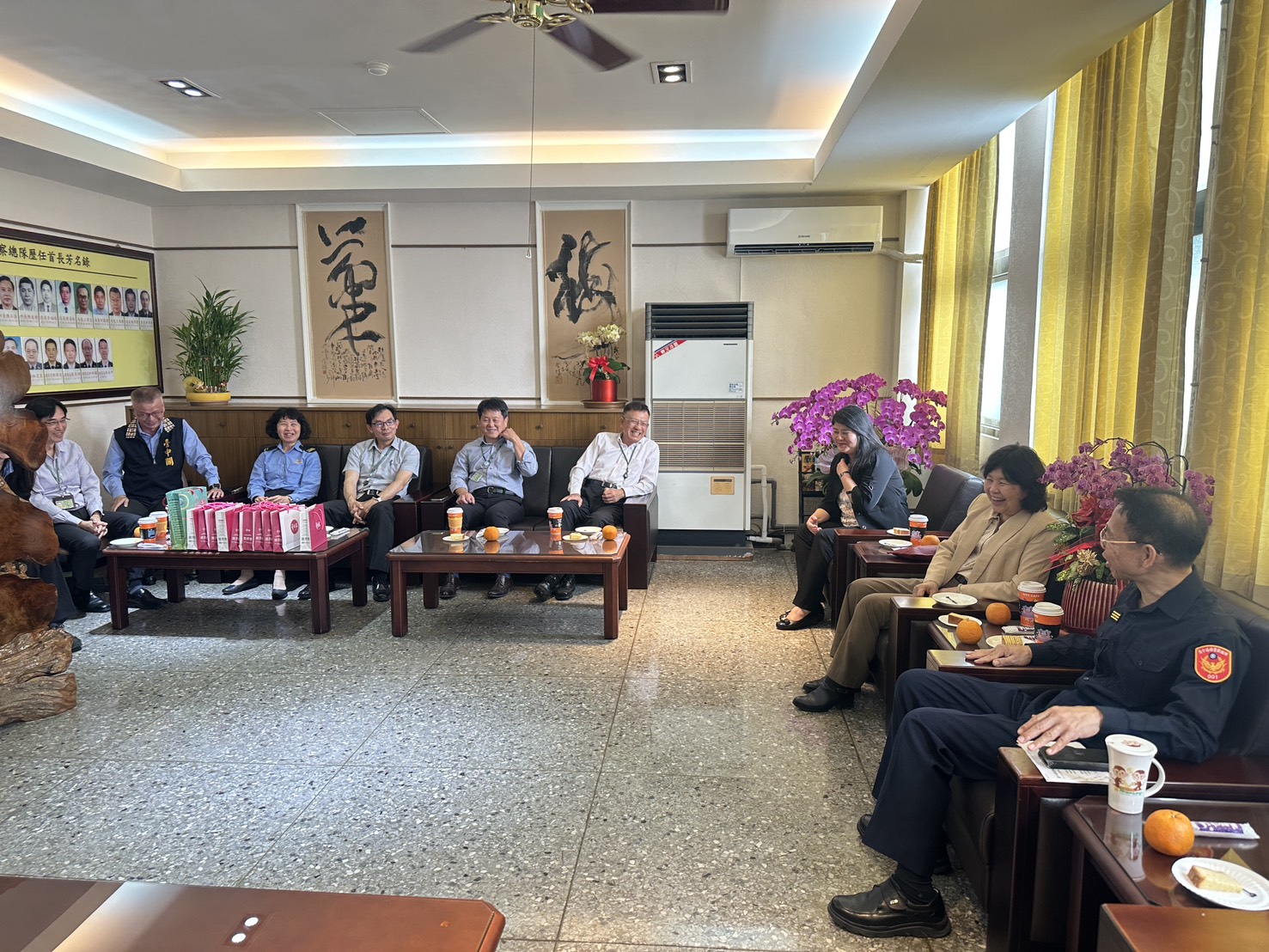 財政部關務署臺中關做客本總隊